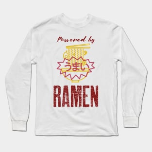 Powered by Ramen Long Sleeve T-Shirt